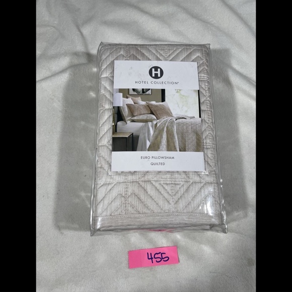 Hotel Collection Other - NIB Hotel Collection Woodrose Quilted (1 ) Euro European‎ Pillow Sham